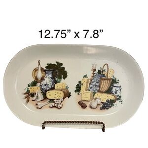 Vintage Khala German Democratic Republic Serving Platter